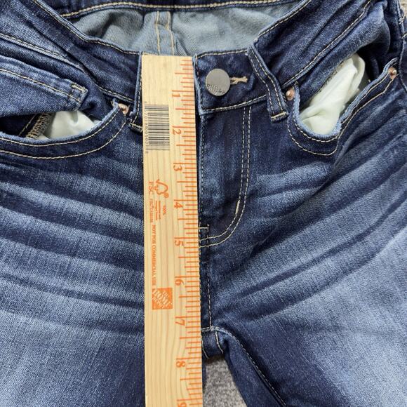 BKE Denim Stella Bootcut Jeans Low Rise Slim Fit Blue Stretch Bootcut 25x31.5 - Picture 5 of 9